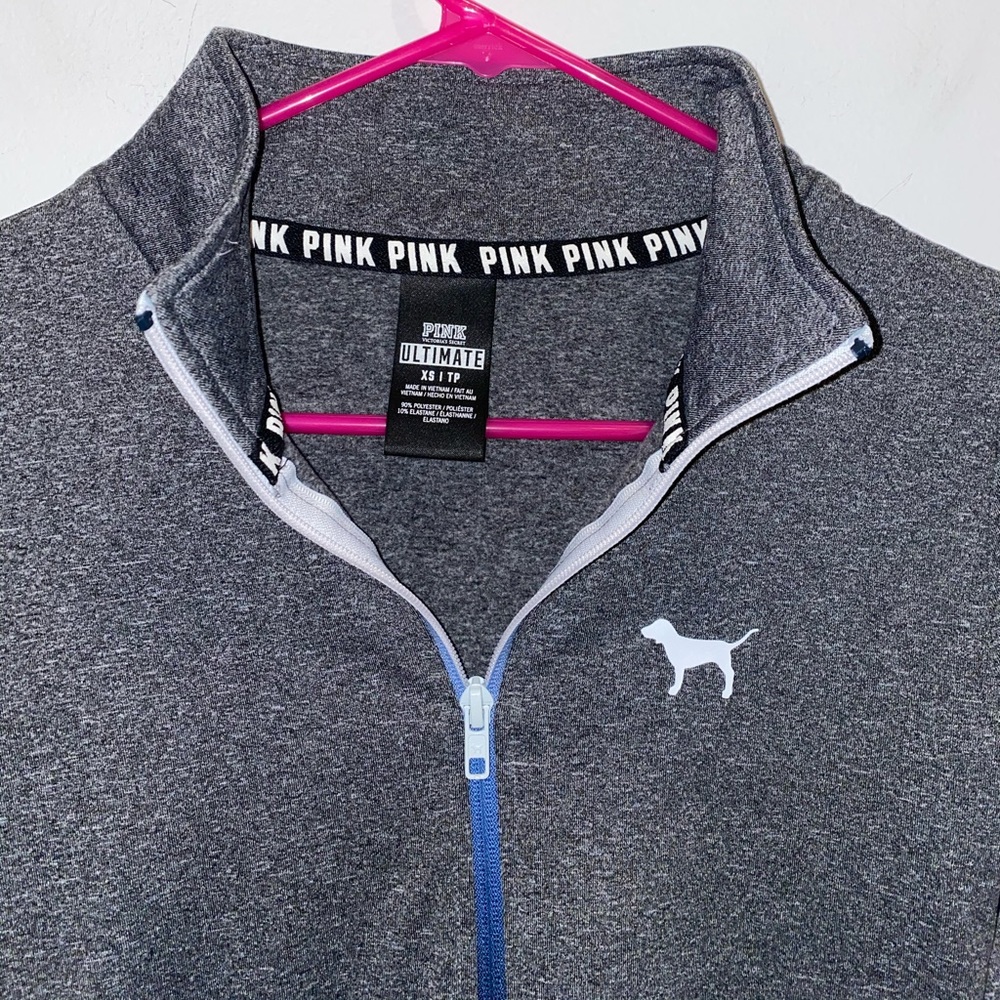 VS PINK quarter zip